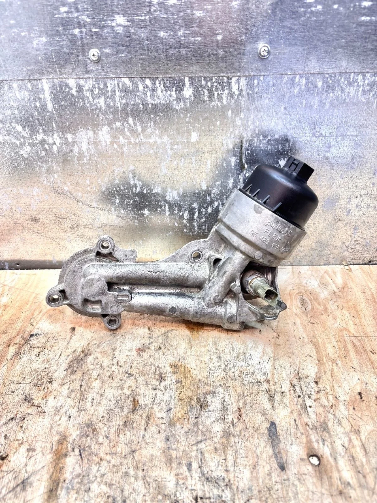 Корпус масляного фильтра Peugeot 206 TU3JP Partner I рестайлинг (2002—2012) В наличии