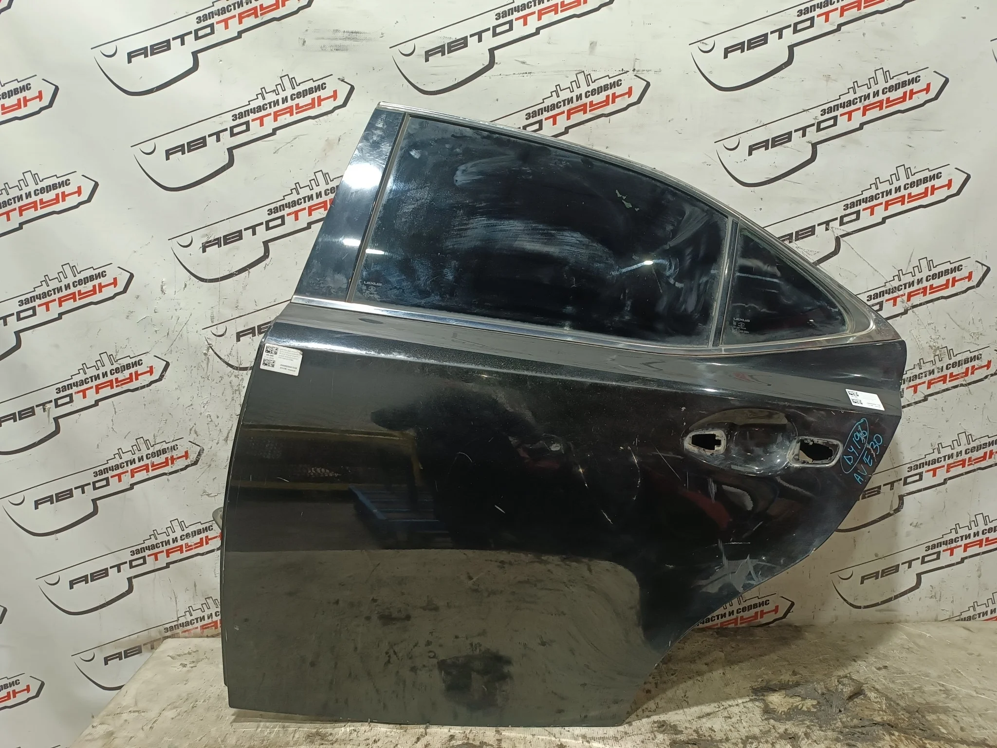 ДВЕРЬ LEXUS IS200 IS250 IS300 IS300H IS350 ASE30 AVE30 AVE35 GSE30 GSE31 GSE35 6700453070 ЗАДНЯЯ ЛЕВАЯ черный DY196