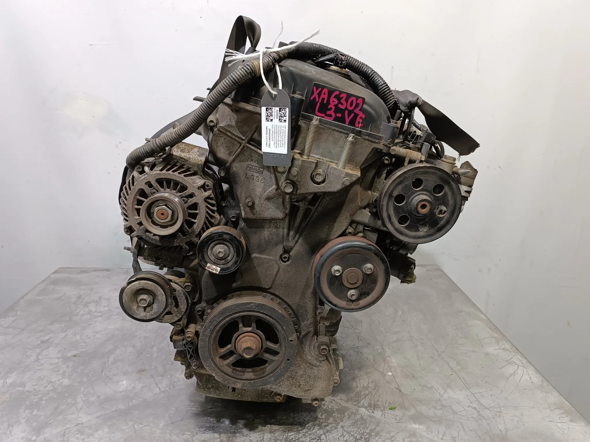 Двигатель MAZDA FORD L3-VE ATENZA ESCAPE MAZDA6 MPV EP3WF GG GG3P GG3S GY GY3W LY3P R3 ZD КАТУШКИ СВЕРХУ КОМПРЕССОР К БЛОКУ 2WD 4WD L3R502300E XA6302-L3131423