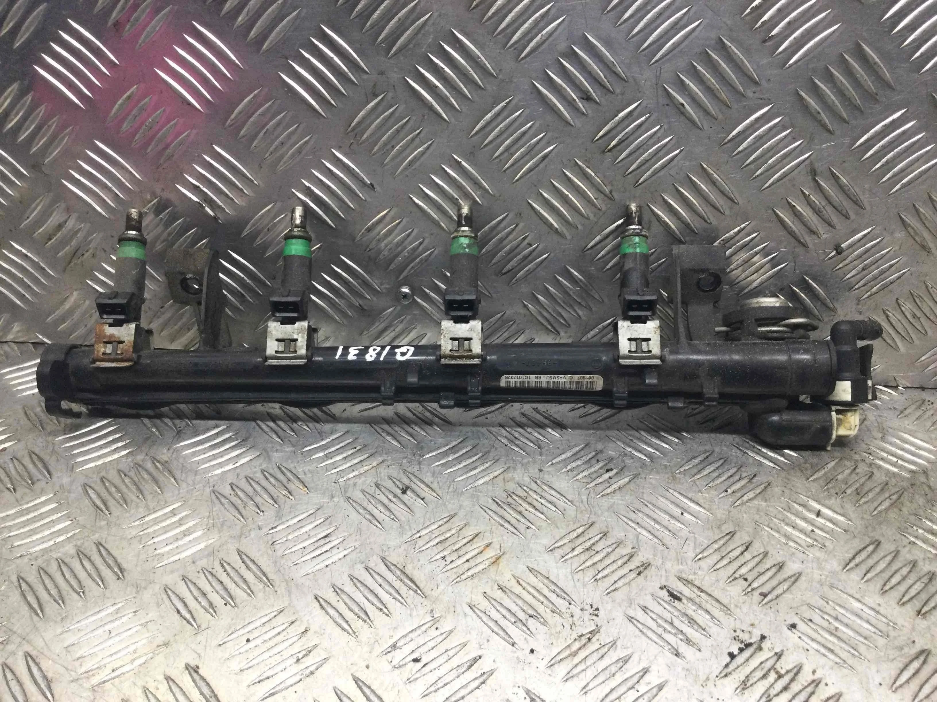 Топливная рампа Ford Focus 2 поколение (2005-2008) бензин 1.6 i Механика Универсал