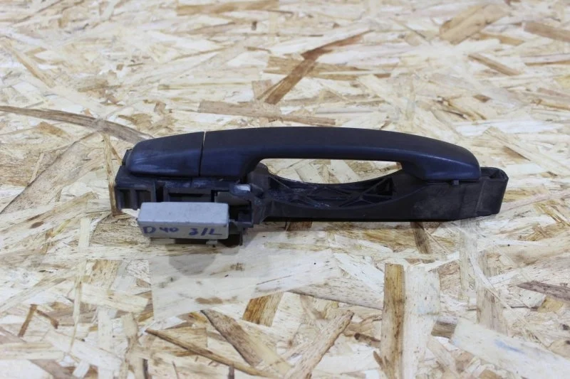 Ручка двери наружная Nissan Navara 2010—2015 80640EB100 D40, задняя левая