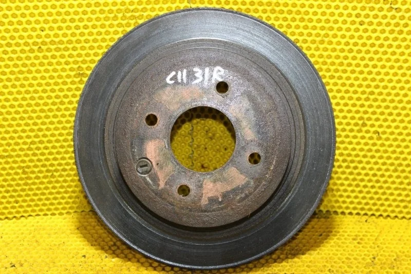 Диск тормозной Nissan Tiida 2004—2012 40206AX000 C11, задний правый