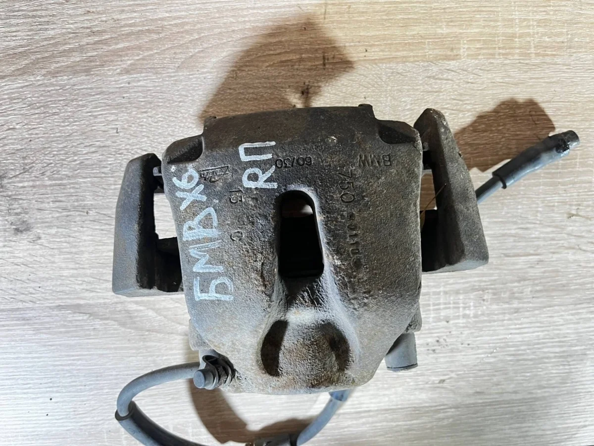 Суппорт Bmw X6 2010 34116776792 E71 N57S, передний правый