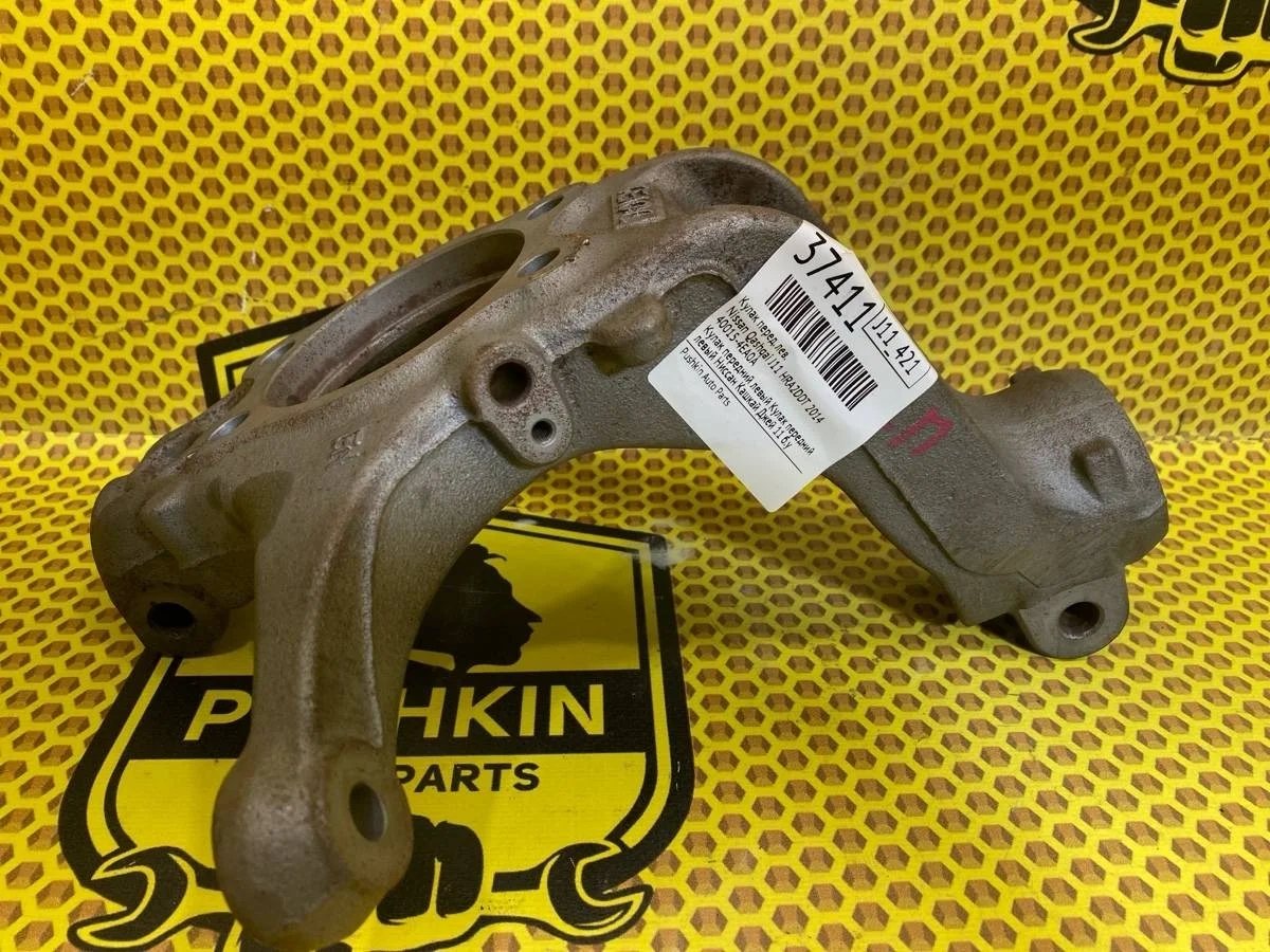 Кулак поворотный Nissan Qashqai 2014 400154EA0A J11 HRA2DDT, передний левый