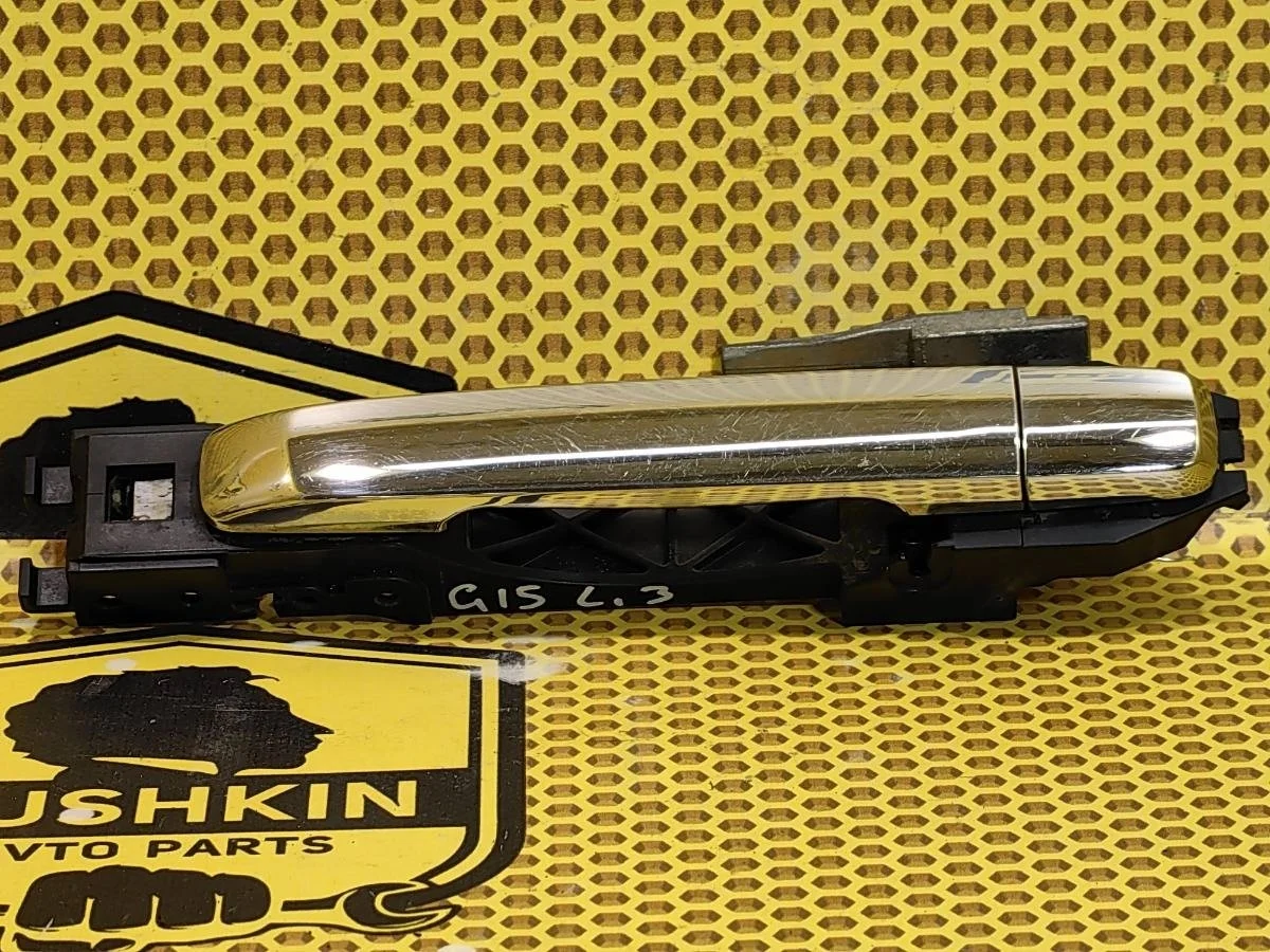 Ручка двери наружная Nissan Almera 2018 806404AA0B G15 K4M, задняя левая