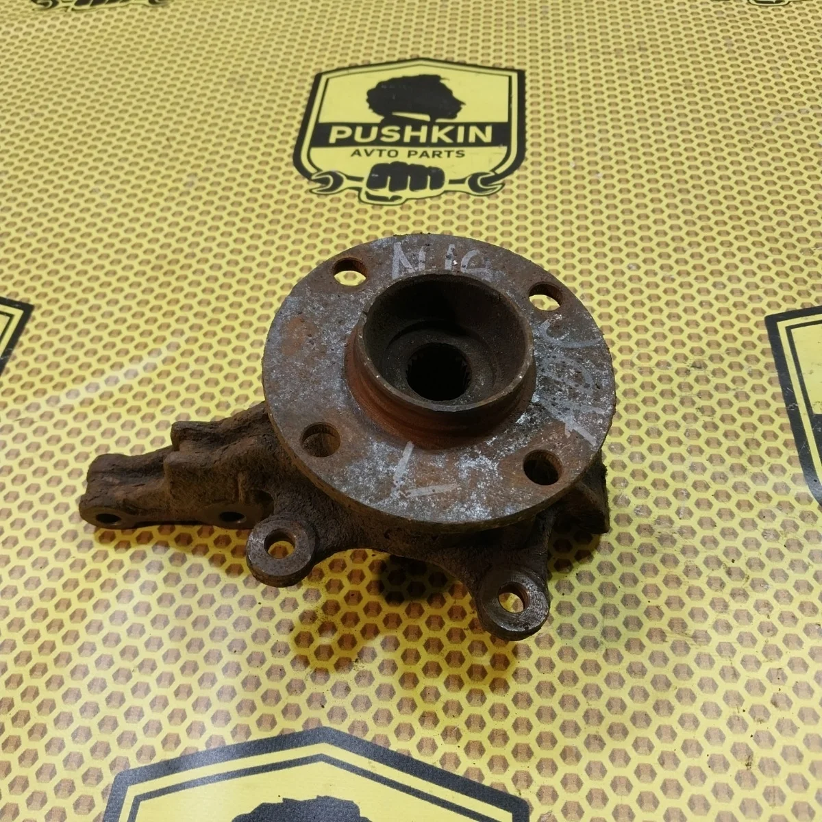 Кулак поворотный цапфа Nissan Almera 2005 400154M400 N16, передний левый