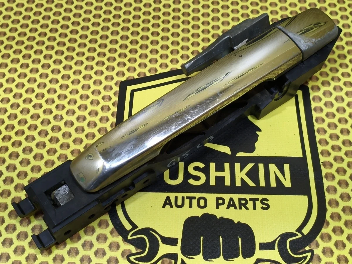 Ручка двери наружная Nissan Almera 2015 806404AA0B G15 K4M, задняя левая