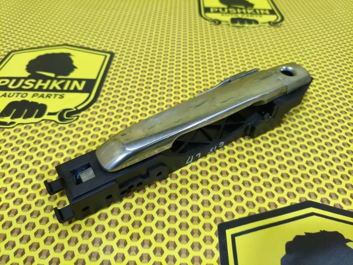 Ручка двери наружная Nissan Almera 2015 806404AA0B G15 K4M, передняя левая