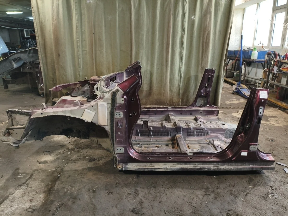 Часть кузова стойка с порогом Nissan Teana 2012 75111JN20A J32 VQ25DE, левый