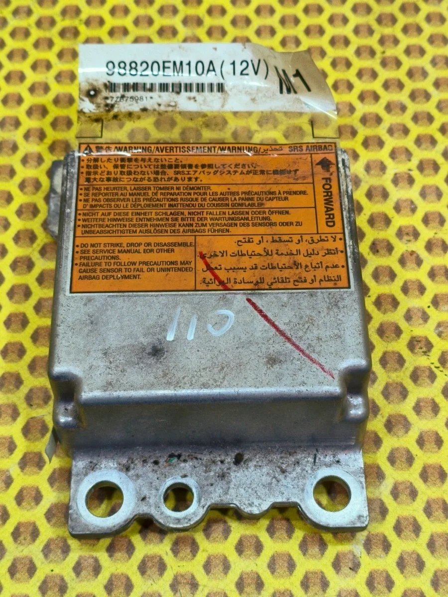 Блок управления AIRBAG Nissan Tiida 2008 98820EM10A C11 HR16DE