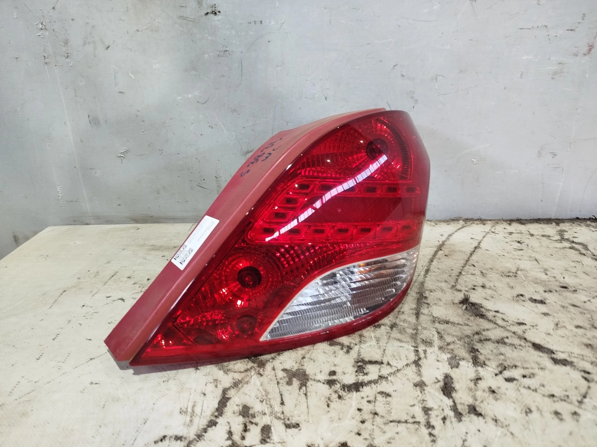 ФОНАРЬ PEUGEOT 207 WA WC 1090041 08189 HATCHBACK 2 МОДЕЛЬ ПРАВЫЙ 6351HQ S3835