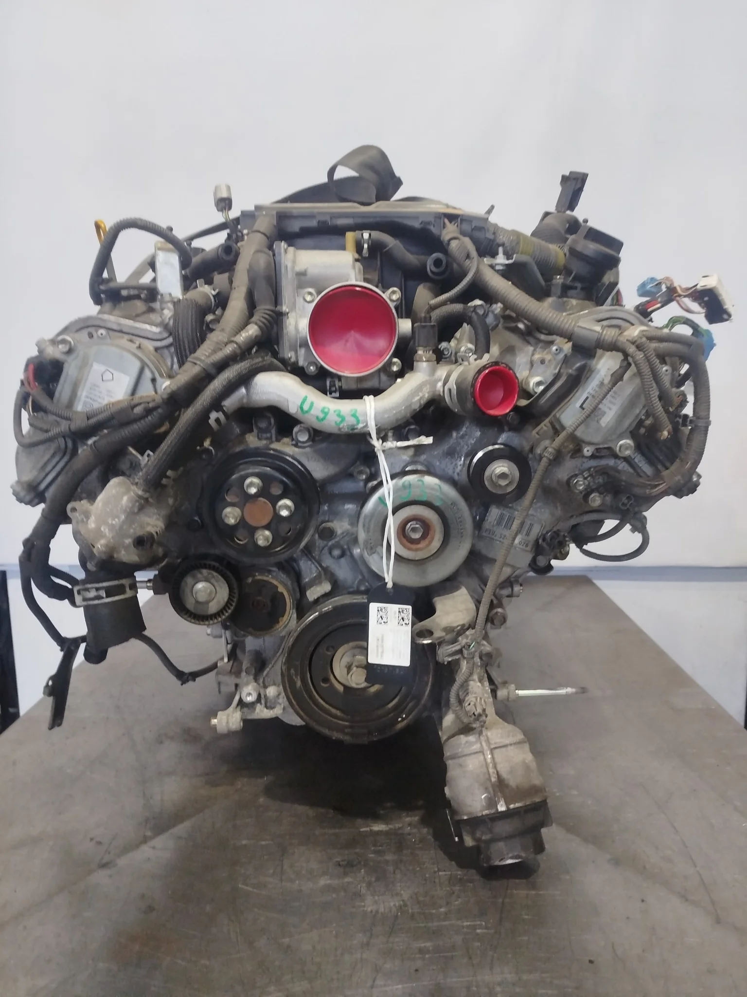 Двигатель TOYOTA LEXUS 1UR-FSE CROWN MAJESTA GS460 LS460 URS190 URS206 USF40 USF41 2WD 1900038190 U933-0208655