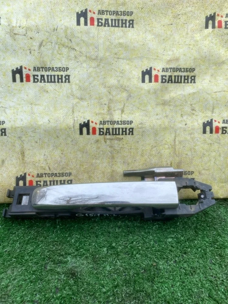 Ручка двери Nissan Almera 2014 806404AA0B G15 K4M, передняя левая