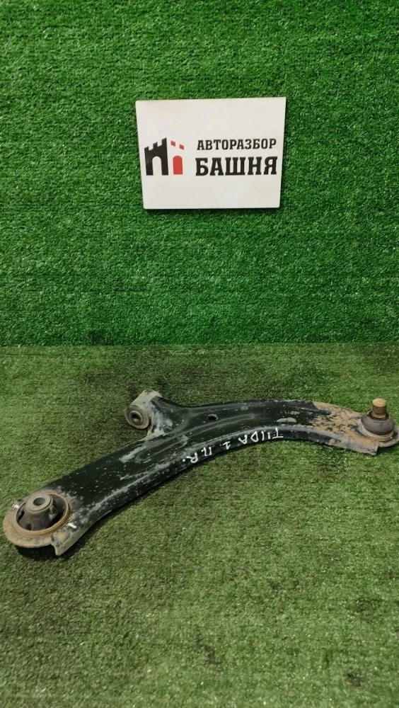 Рычаг Nissan Tiida 2010 54500EL000 C11 HR16DE, передний правый