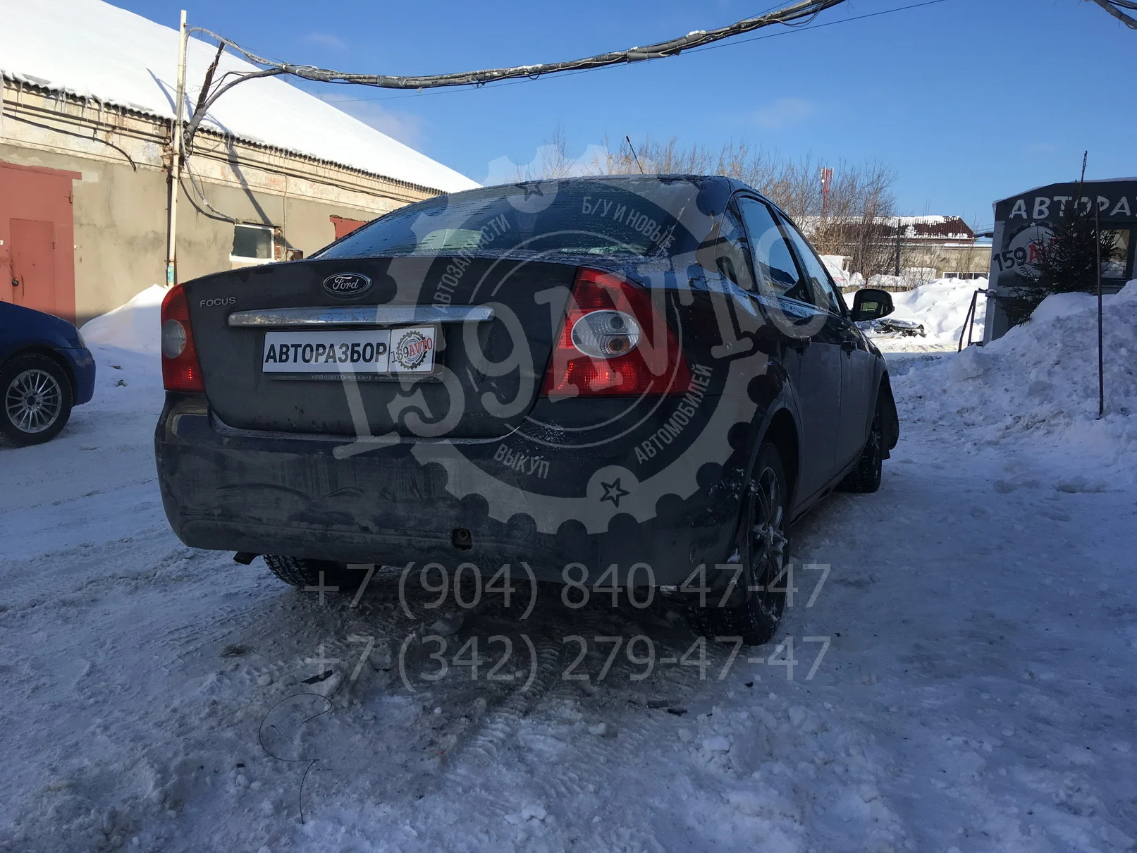 Продажа Ford Focus 1.8 (125Hp) (QQDB) FWD MT по запчастям