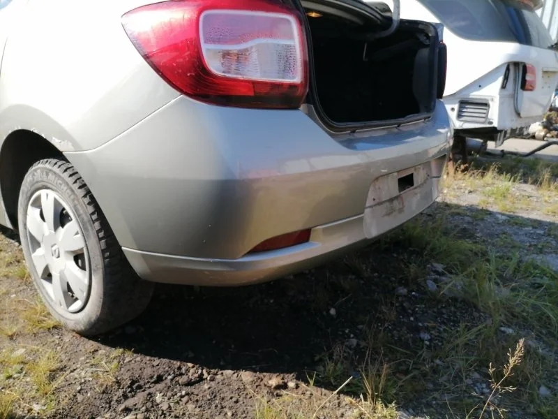 Бампер задний Renault Logan 2 2014-2022 2017 850220639R СЕДАН 1.6 H4M438 113 Л/С H4MD438 H4M