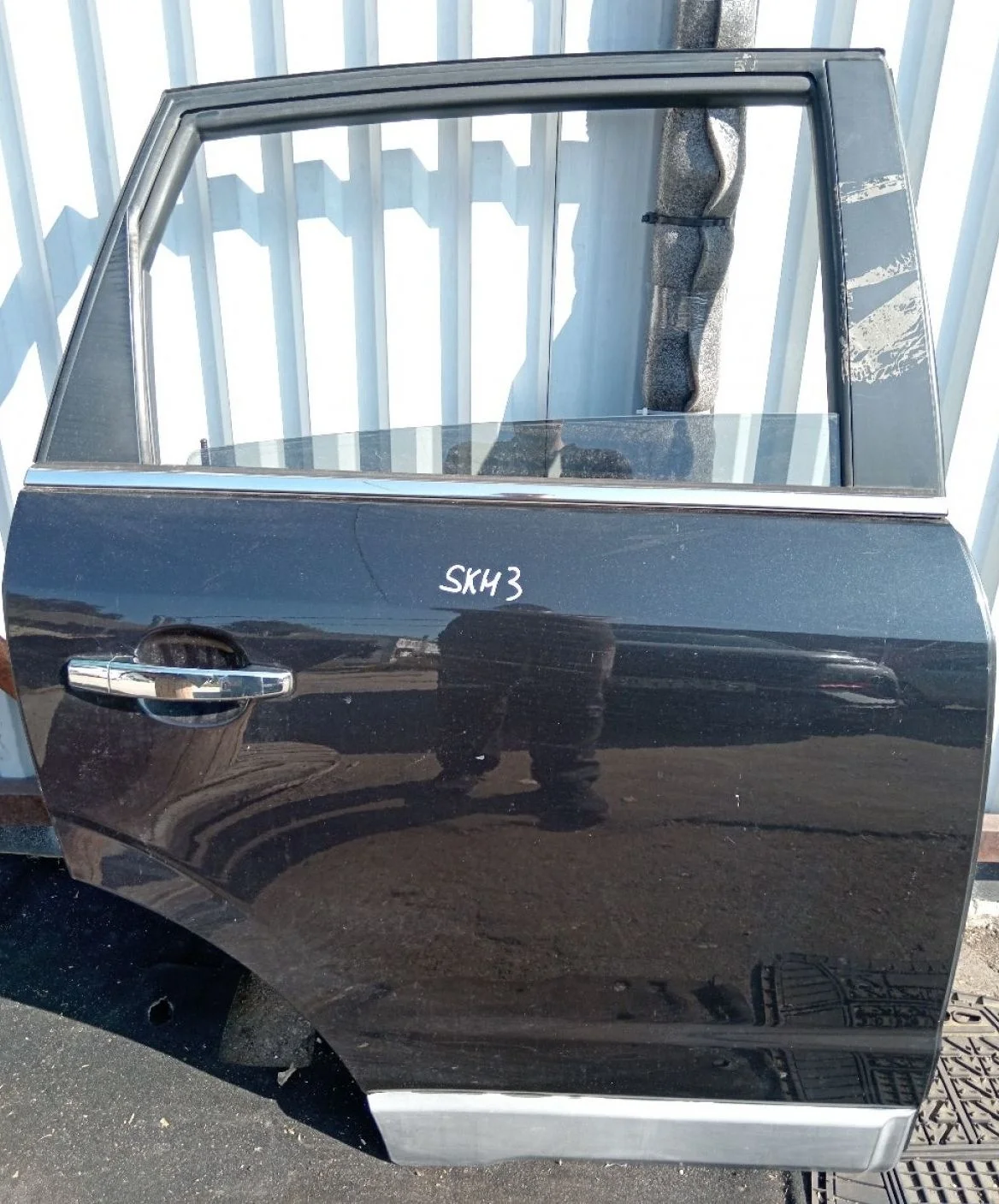 Дверь задняя правая Opel Antara I рестайлинг (2010—2017) 2012 черный