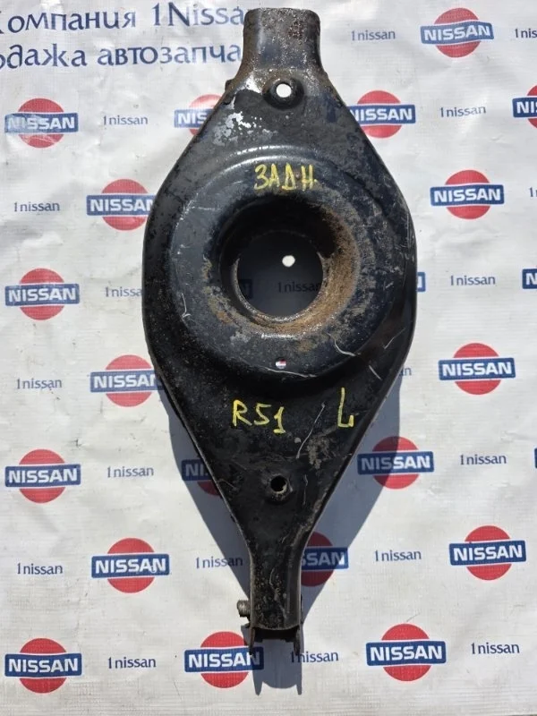 Рычаг подвески нижний Nissan Pathfinder 2006 551B0EB300 R51 YD25, задний левый