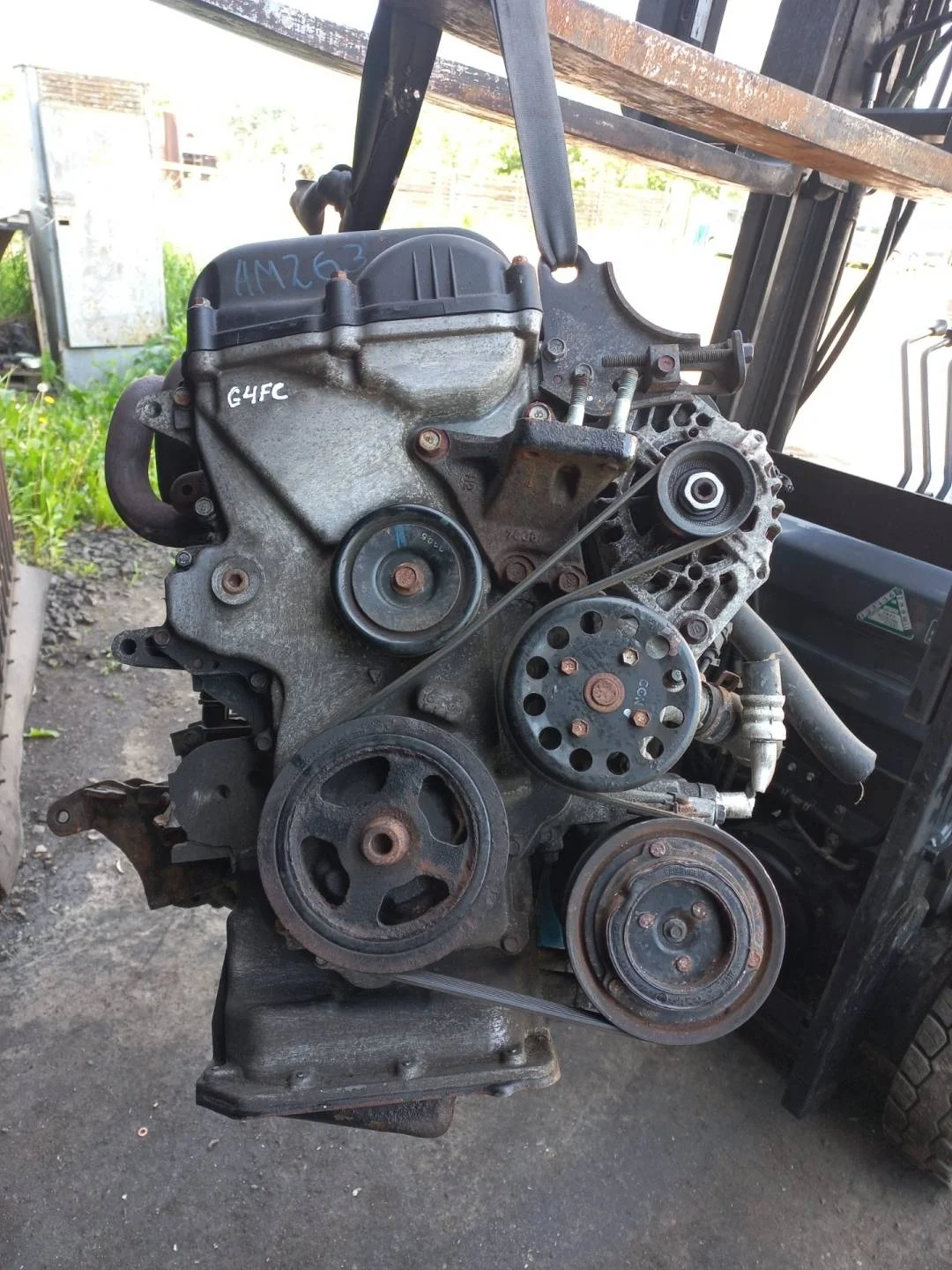 Двигатель G4FC Hyundai i30 FD 0.0 0