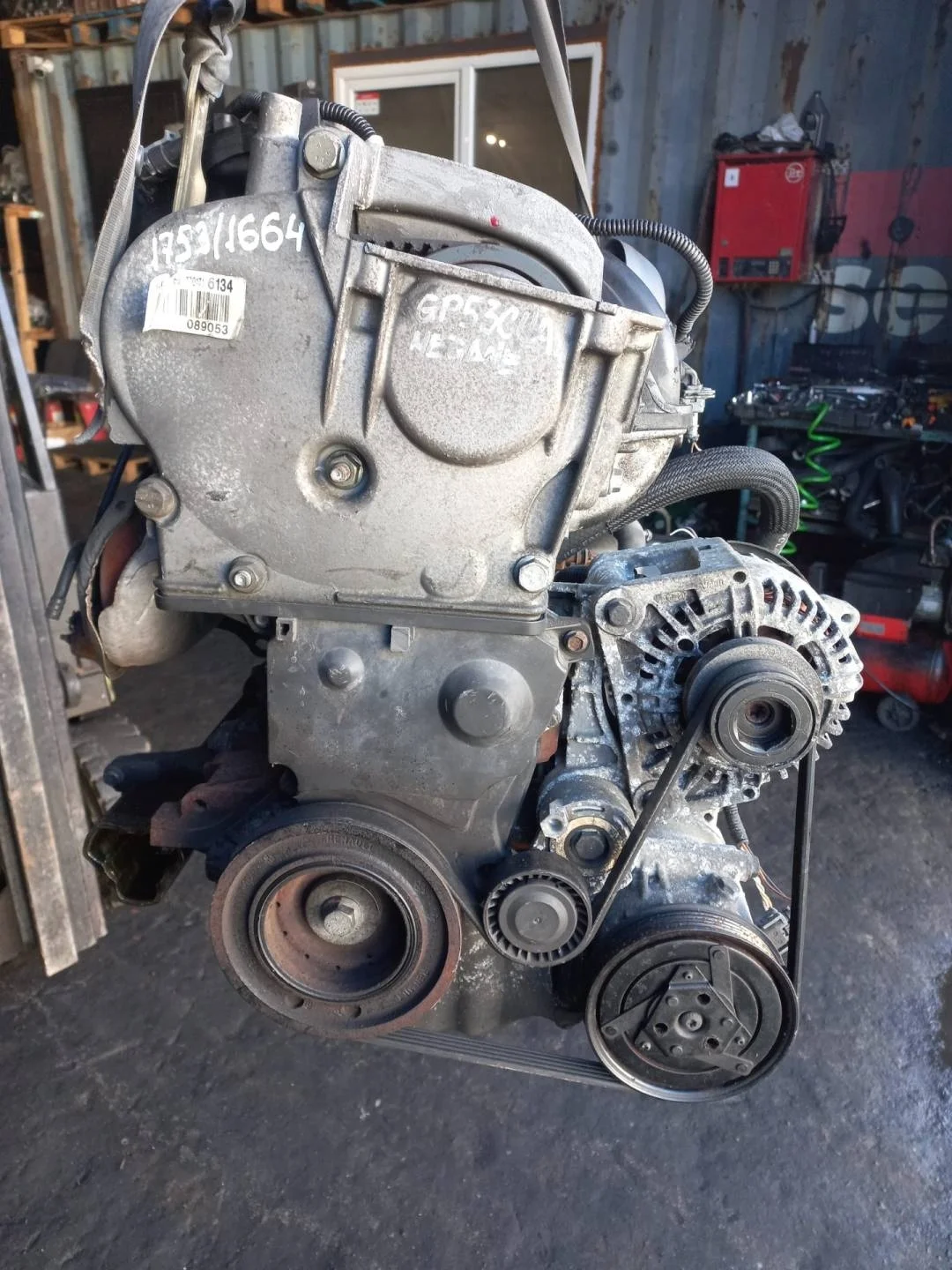 Двигатель K4M760 Renault Megane 2 0.0 0