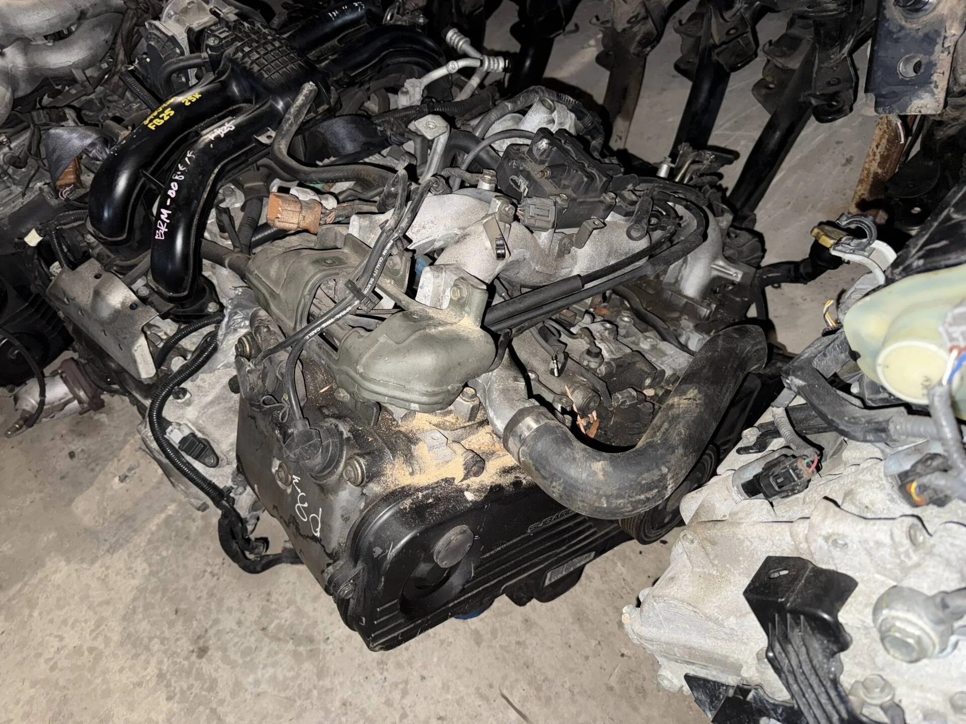 Двигатель Subaru Forester SG6 EJ251