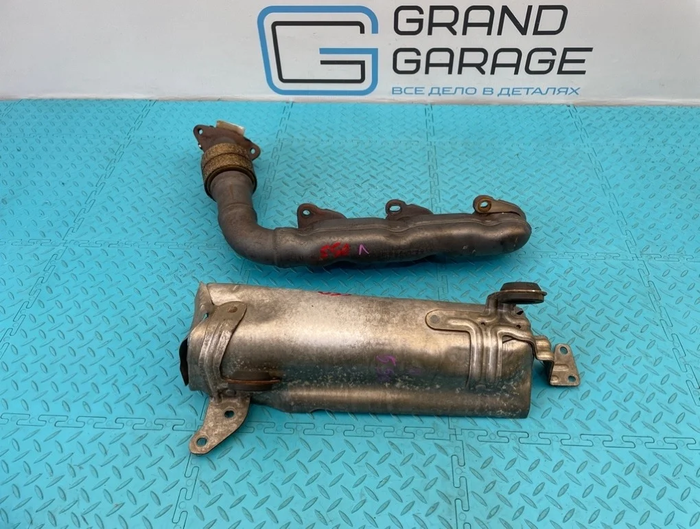Коллектор выпускной Mercedes-Benz Gl-Class 2011 A6421400161 X164 642.820 3.0, левый