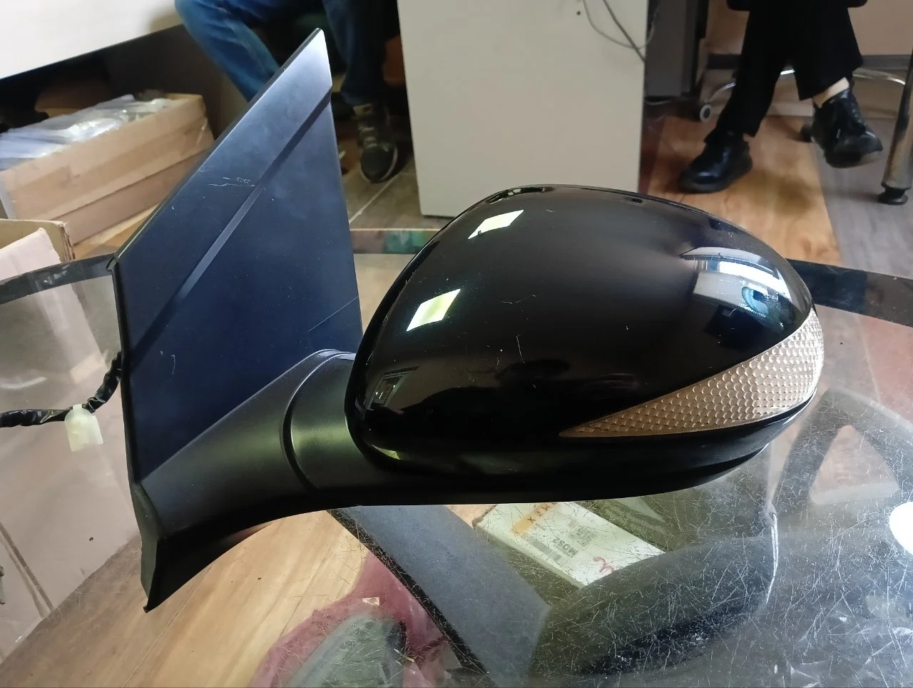 Зеркало боковое Honda Civic 8 2006-2011 76250SMGE214 5D, переднее левое