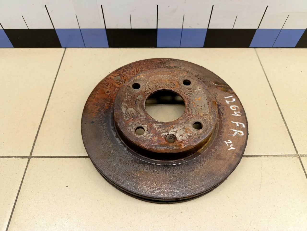 Диск тормозной передний вентилируемый Lacetti 2003-2013