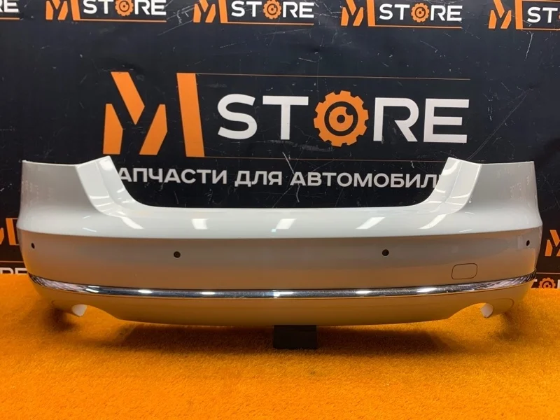 Бампер Audi A8 2011 4H0807067A D4/4H CGWA, задний