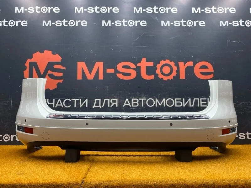 Бампер Volkswagen Touareg 2014 7P6807417 7P CGRA, задний