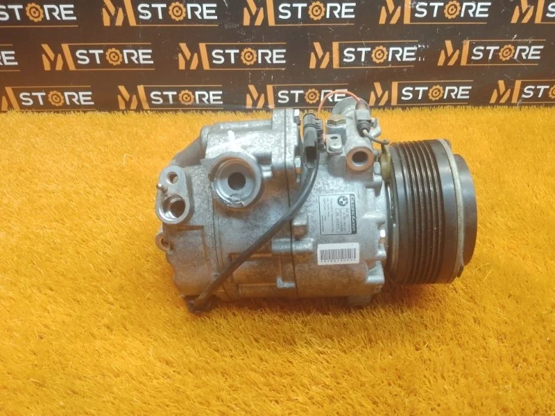 Компрессор кондиционера Bmw X5 2009 64529185142 E70 N52B30A