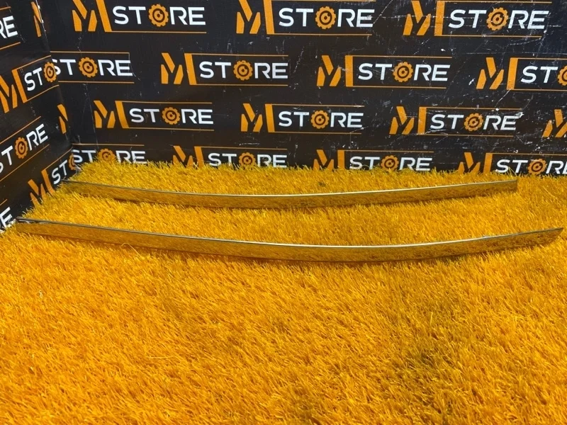 Молдинг бампера Audi A6 2008 4F0853065 C6/4F BDX, передний