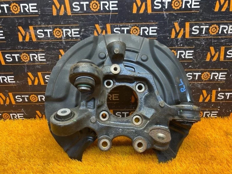 Кулак поворотный Bmw X3 2013 33406797569 F25 N47D20C, задний левый