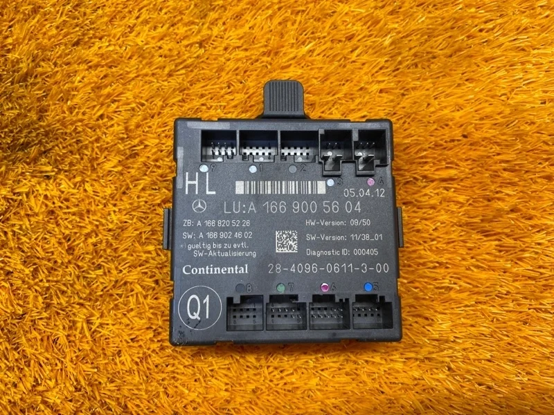 Блок управления дверью Mercedes-Benz M-Class 2012 A1669005604 W166 276.955, задний левый