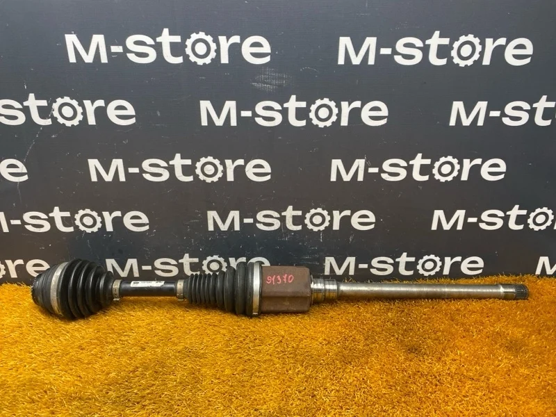 Привод Bmw X1 2012 7591682 E84 N20B20A, передний правый