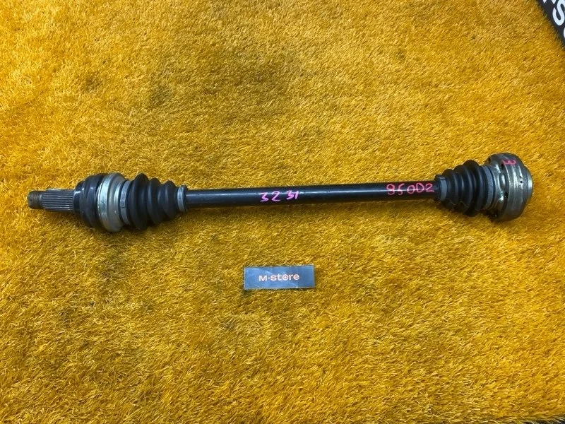 Привод Bmw X1 2011 7591592 E84 N46B20B, задний правый