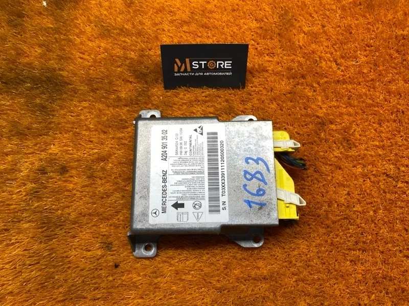 Блок управления Airbag Mercedes-Benz C-Class 2012 A2049013502 W204 271.820