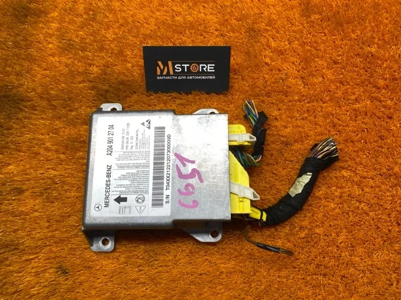 Блок управления Airbag Mercedes-Benz C-Class 2012 A2049012704 W204 271.820
