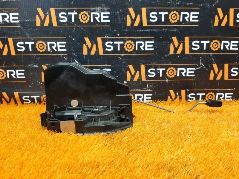 Замок двери Bmw X3 2007 7202145 E83 N52B25A, передний левый