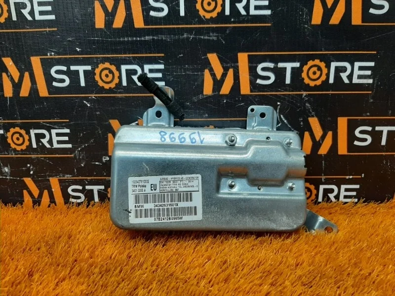 Подушка безопасности в дверь Bmw X3 2007 72123426315 E83 N52B25A, передняя левая
