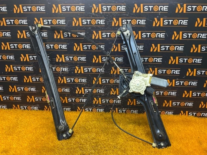 Стеклоподъемник Bmw X5 2014 51337286483 F15 N57D30A, передний левый