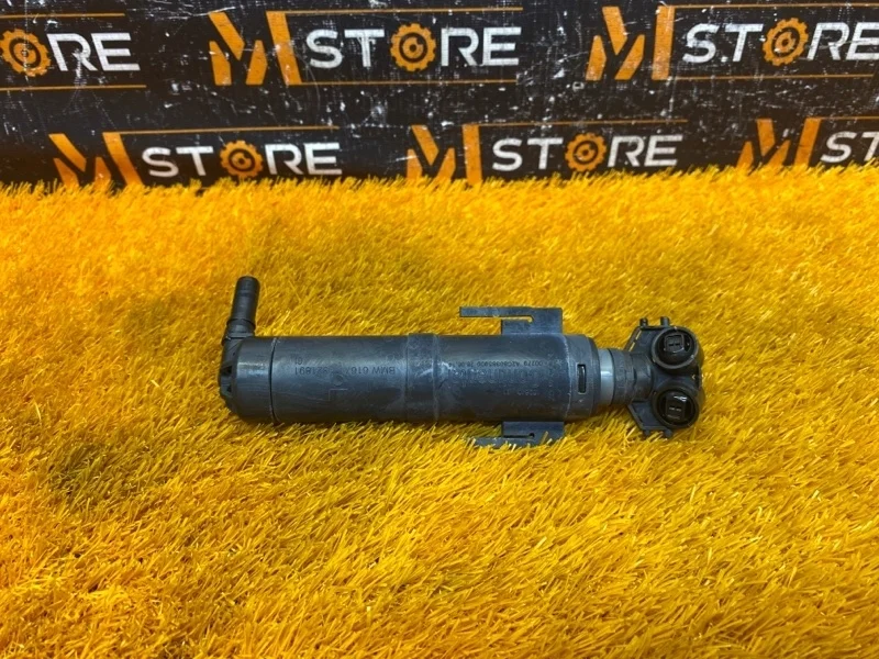 Форсунка омывателя фары Bmw X1 2014 61677321891 E84 N20B20A, левая