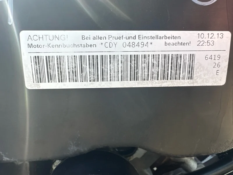 Двигатель Audi A6 2010 059100099G C6 CDY