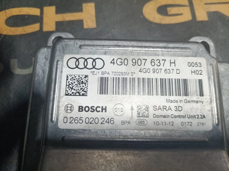 Блок управления Airbag Audi A6 2012 4G0907637H 4G2 CDUD
