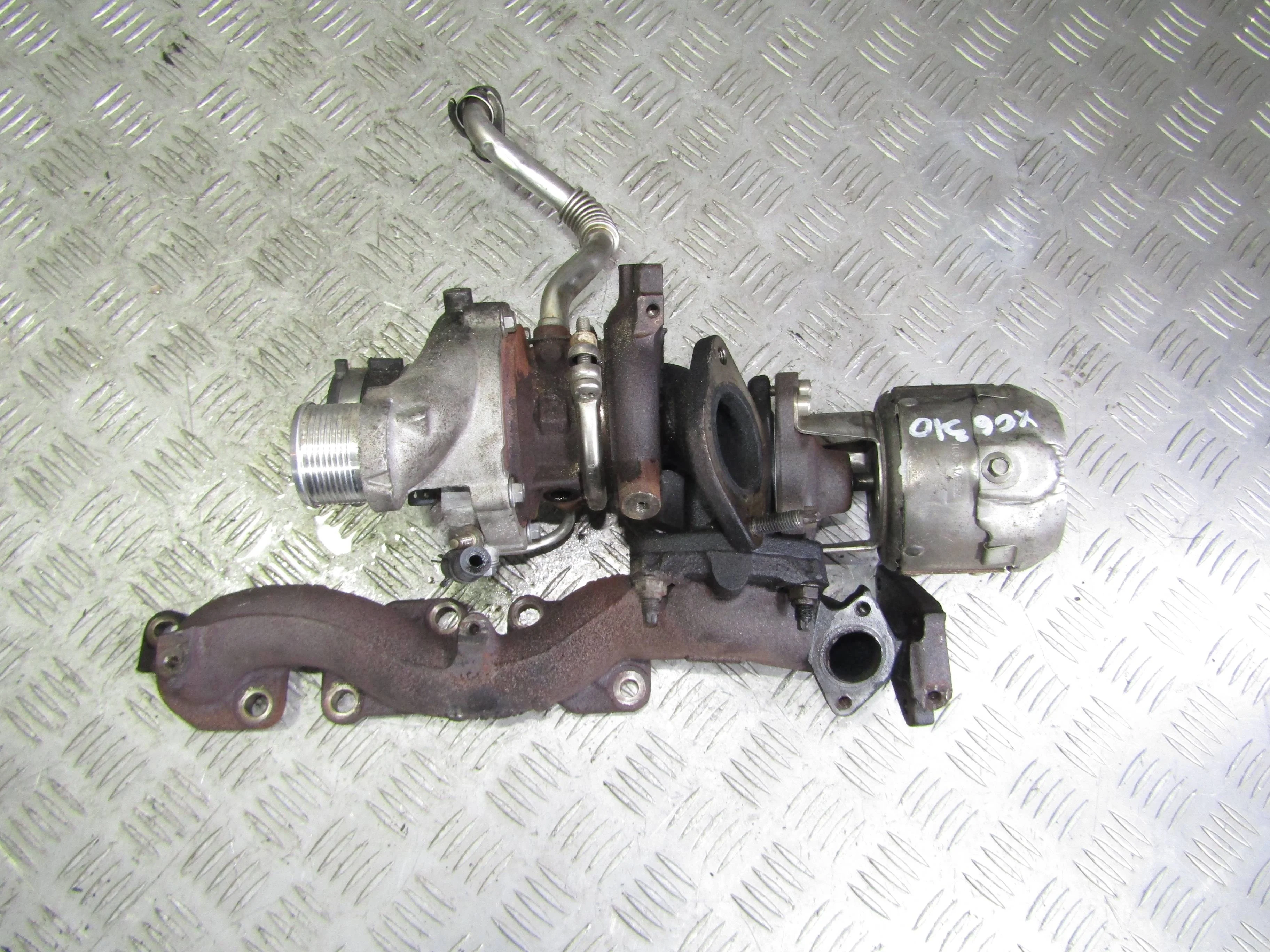 Турбонагнетатель правый JAGUAR XF I рестайлинг (2