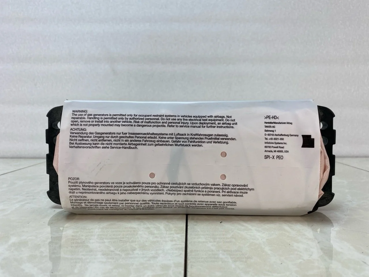 Подушка безопасности в торпеду Skoda Yeti 5L 2013 5L0880208 1.6 CAYC