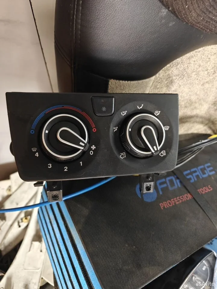 Блок управления печкой кондиционером пежо боксер