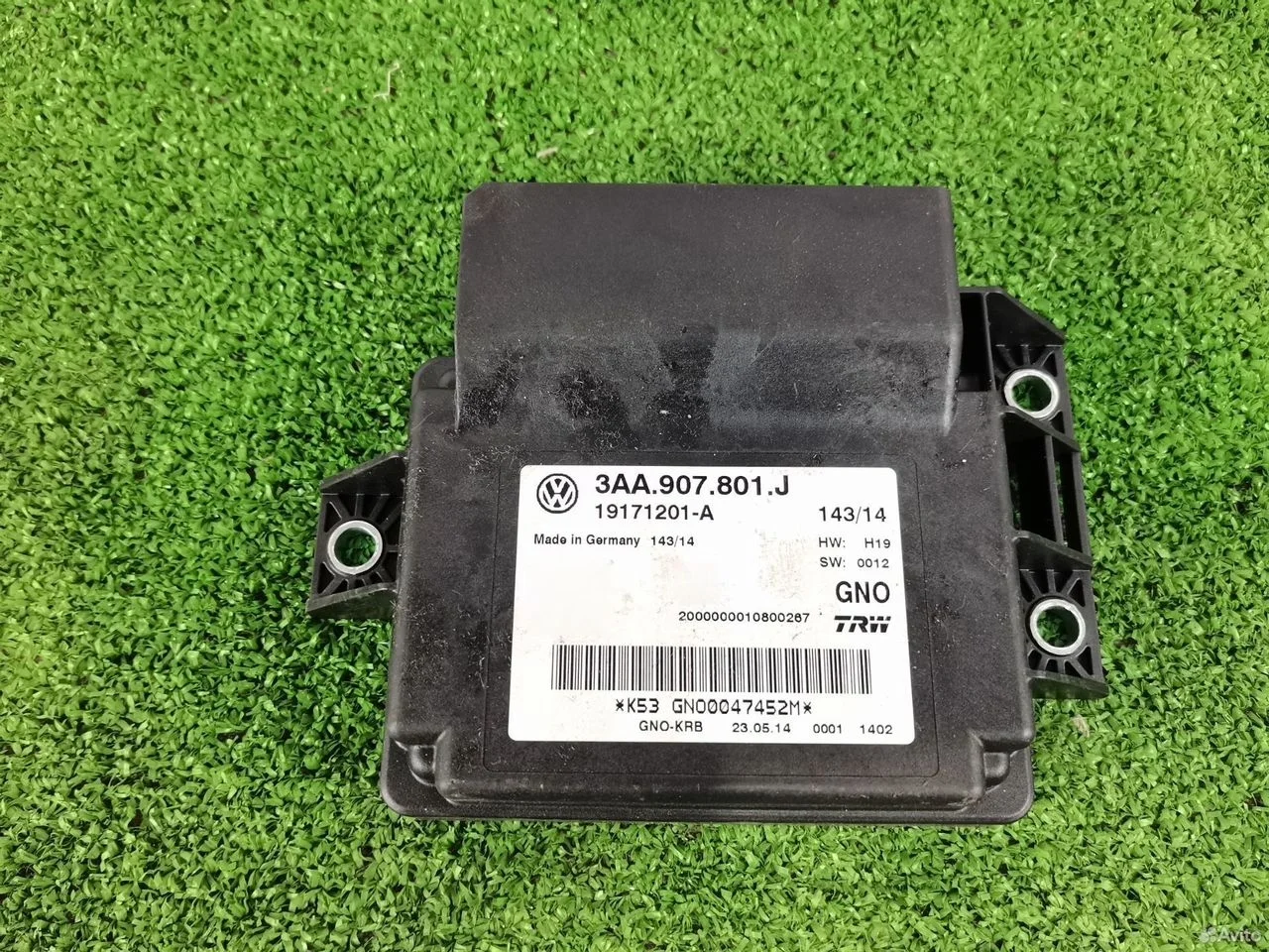Блок стояночного тормоза audi seat vw 3aa907801j
