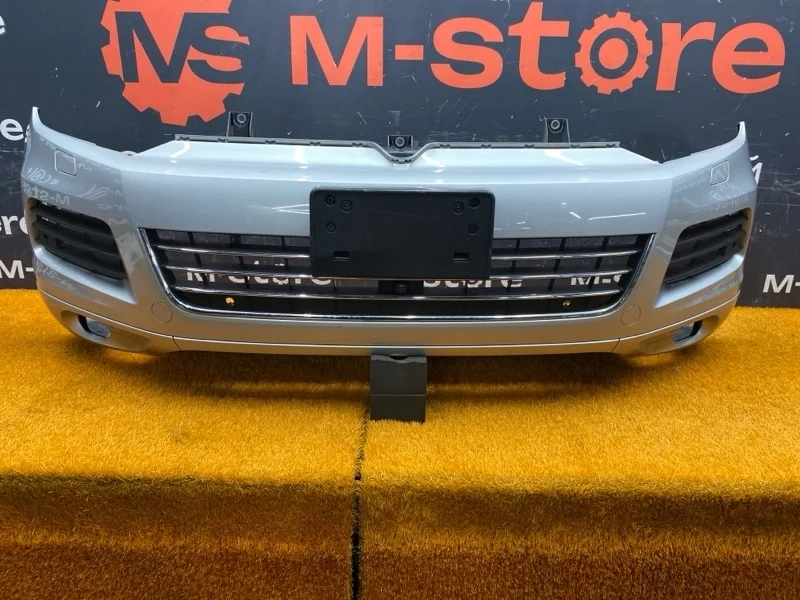 Бампер Volkswagen Touareg 2010 7P6807221C 7P CGRA, передний