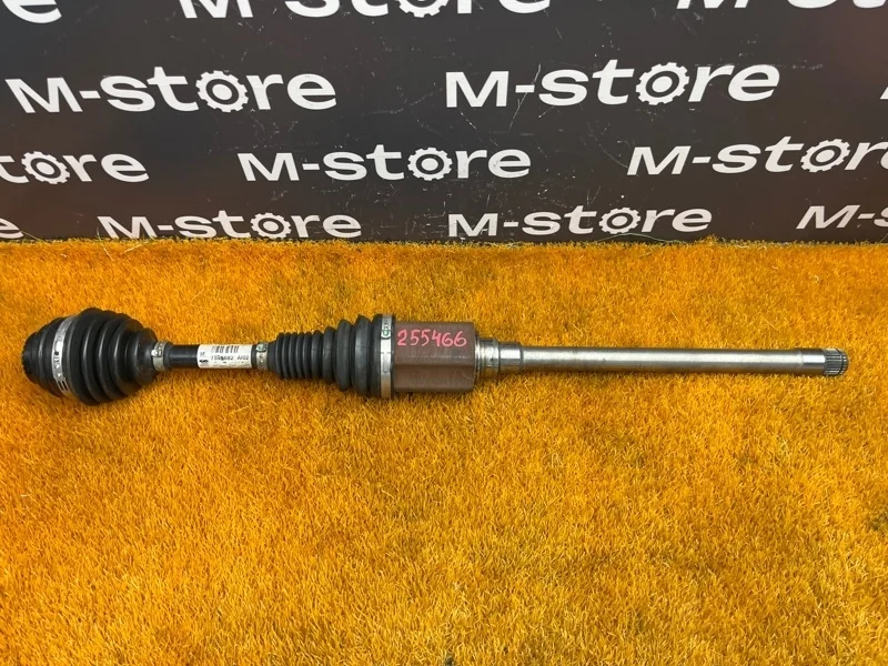 Привод Bmw X1 2012 7591682 E84 N20B20A, передний правый